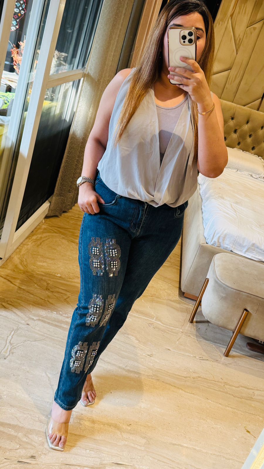GlamGlow Stretch Jeans